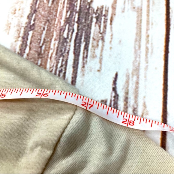 Shein Graphic Short Sleeve Shirt Cream Angel Sz Large - Picture 12 of 15